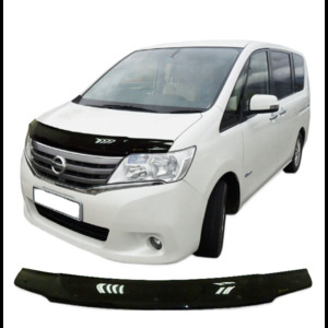 Дефлектор капота Nissan Serena HC26, HFC26, C26, FC26, FNC26, NC26 (2010-2013)